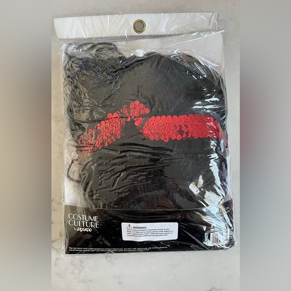 Halloween Costume New Curley Flapper Wig Black - Picture 4 of 5